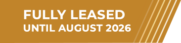 Fully Leased Until August 2026